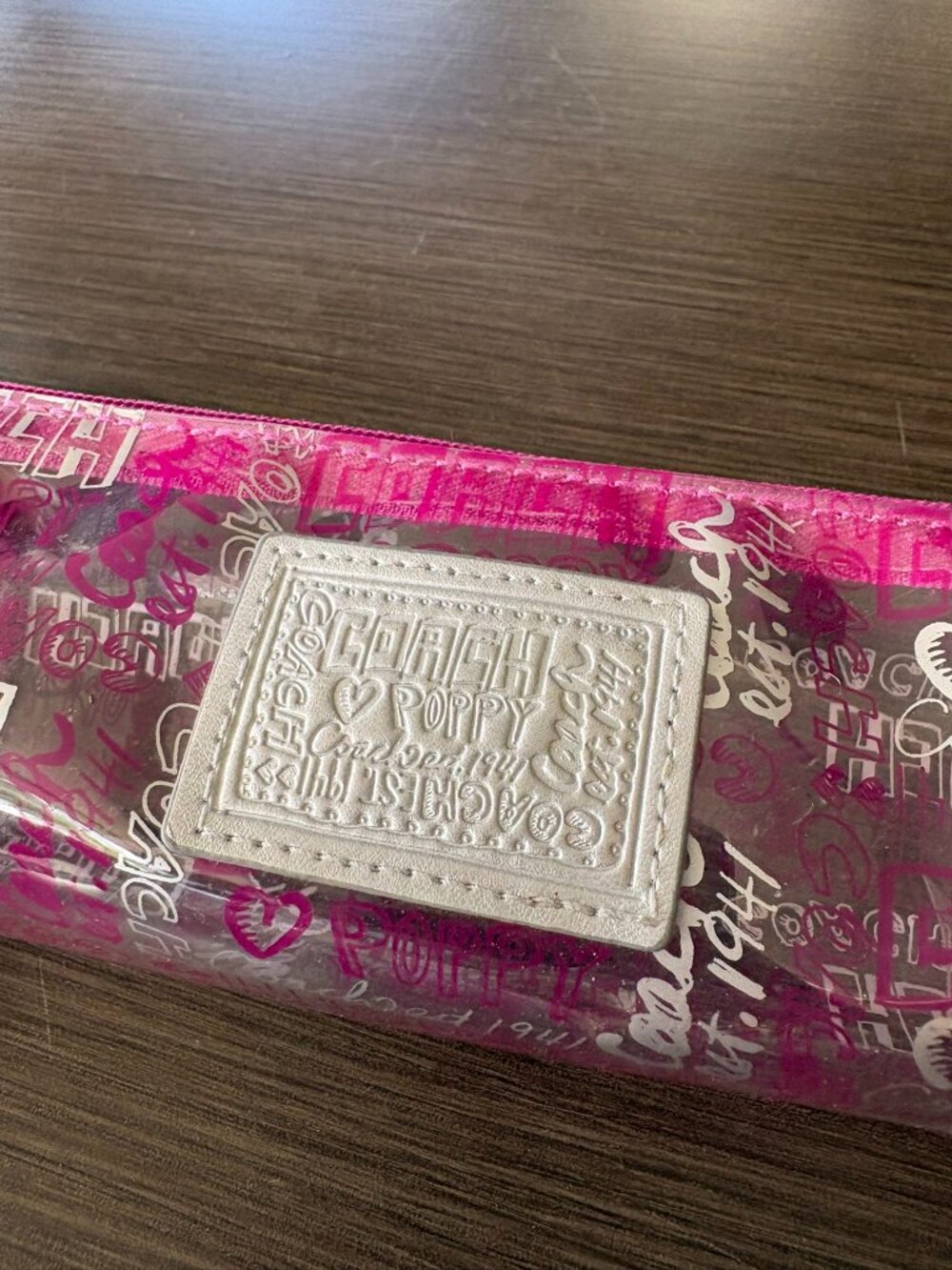 Coach Poppy Barrel Pouch (Pink) - Picture 3 of 5